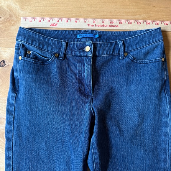 J MCLAUGHLIN LEXI DENIM JEANS TAPERED LEG COTTON STRETCH CASUAL CHIC COASTAL 6 - Picture 6 of 11